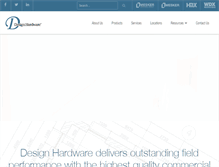 Tablet Screenshot of designhardware.net